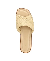 Nine West Women's Havah Slip-On Casual Flat Slide Sandals