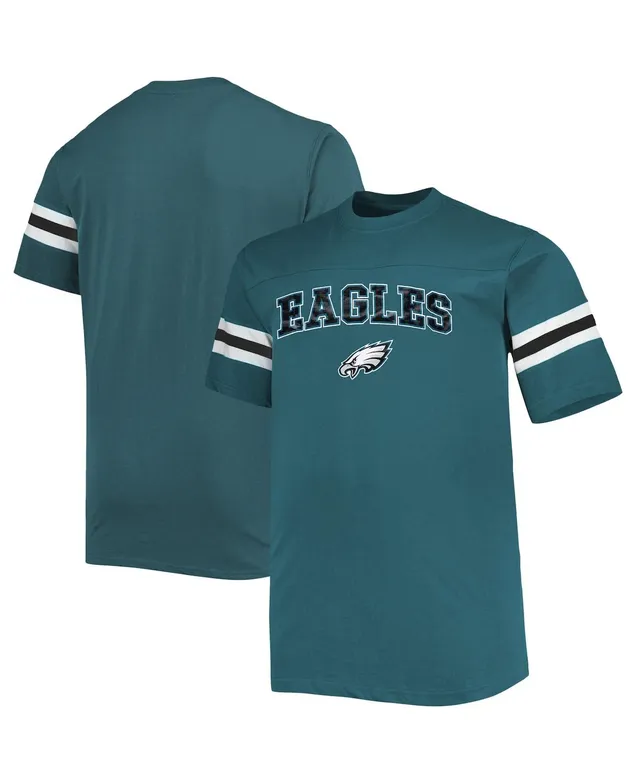 Men's Profile Midnight Green Philadelphia Eagles Big & Tall Two-Sided  T-Shirt