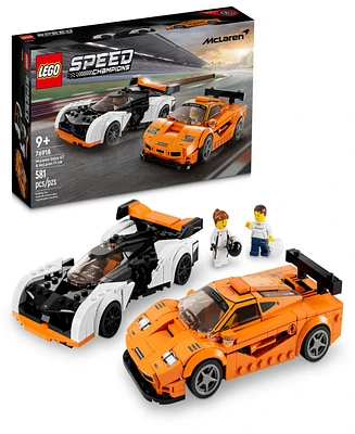 Lego Speed Champions 76918 McLaren Solus Gt & McLaren F1 Lm Toy Sport Cars Building Set