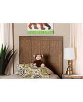 Baxton Studio Patwin Modern and Contemporary Transitional Twin Size Finished Wood Headboard