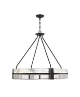 Savoy House Hudson by Brian Thomas 12-Light Pendant in Matte Black