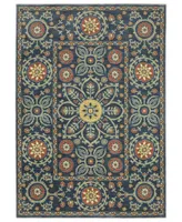 Km Home Vigor VGR11 6'7" x 9'6" Area Rug