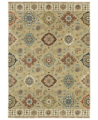 Km Home Vigor VGR05 5'3" x 7'6" Area Rug