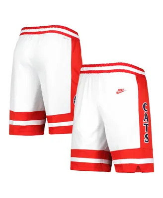 Men's Nike White, Red Arizona Wildcats Limited Retro Performance Shorts