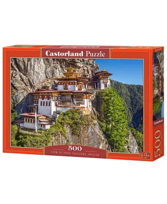 Castorland View of Paro Taktsang, Bhutan Jigsaw Puzzle Set, 500 Piece