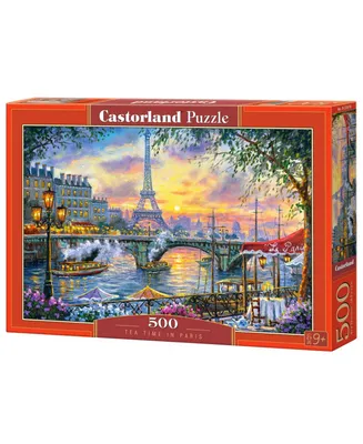 Castorland Tea Time in Paris Jigsaw Puzzle Set, 500 Piece