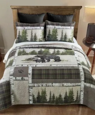 Donna Sharp Bear Panels Tree Quilt Set Collection