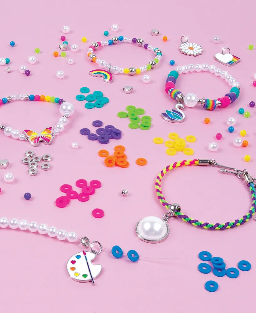 Rainbows and Pearls Diy (do it yourself) Jewelry Kit