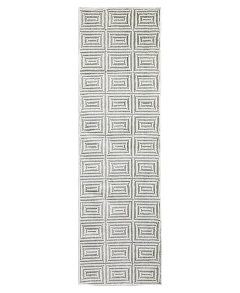 Oriental Weavers Montecito 8111MN 2'3" x 7'6" Runner Area Rug