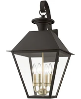 Livex Wentworth 4 Light Outdoor Extra Large Wall Lantern