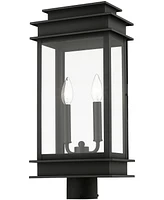 Livex Princeton 2 Light Outdoor Large Post Top Lantern