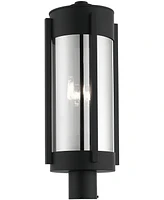 Livex Sheridan 3 Light Outdoor Post Top Lantern