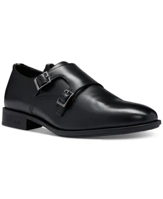 Boss by Hugo Men's Colby Double-Buckle Monk Strap Dress Shoes