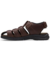 Clarks Men's Walkford Fish Tumbled Leather Sandals