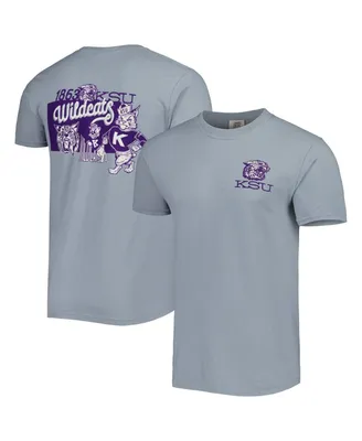 Men's Graphite Kansas State Wildcats Vault Comfort T-shirt