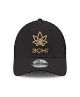 Men's New Era Black Kyle Busch - 39THIRTY 3CHI Neo Flex Fit Hat