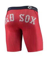 Men's Ethika Red Boston Sox Slugger Boxers