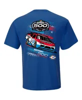 Men's Checkered Flag Sports Royal 2023 Daytona 500 Two Spot T-shirt