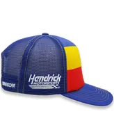 Men's Hendrick Motorsports Team Collection Royal Chase Elliott Foam Trucker Snap Adjustable Hat