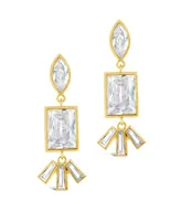 Sterling Forever Bella Drop Earrings