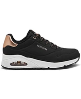 Skechers Women's Street Uno - Shimmer Away Casual Sneakers from Finish Line