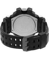 Timex Ufc Men's Quartz Tactic Resin Black Watch, 53mm