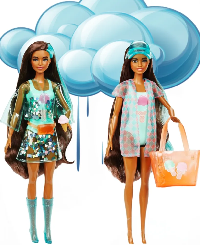 Barbie Color Reveal Unboxing Surprise Rainy Weather and Sunshine Kit