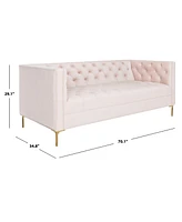 Vydia 70" Velvet Tufted Sofa