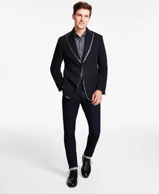 Tallia Men's Slim-Fit Black Sport Coat