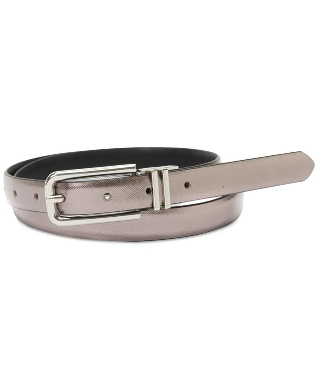 I.n.c. International Concepts Reversible Panel Belt, Created for Macy's