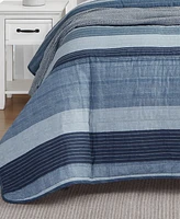 Nautica Ridgeport Reversible Piece Quilt Set