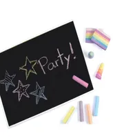 Three Cheers For Girls 3C4G Unicorn Rainbow Magic Chalk 9 Piece Set, Make It Real, Sidewalk Chalk For Kids Washable Outdoor Chalk Set, Includes 5 Stic