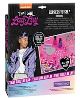 That Girl Lay Lay Express Yo Self Diy Nail Art Bracelets Kit Create 6 Bracelets, Make It Real, Nickelodeon, 209 Pieces, Coordinate Nails Bracelets For