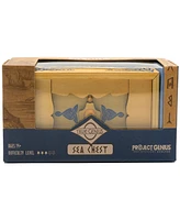 Project Genius Viking Sea Chest Gift Box Puzzle, Brain Teaser Box That Holds Gift Cards, Money, Artfully Crafted Wooden Puzzle, Secret Box, Gift Box,