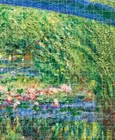 Mindbogglers Platinum 1500-Piece, Bridge Over a Pond of Water Lilies By Monet Jigsaws For Adults Deluxe, 33 x 26 intricate Puzzles Advanced Jigsaws Ho