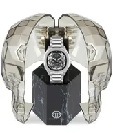 Philipp Plein Men's Automatic Skeleton Spectre Stainless Steel Bracelet Watch 42mm