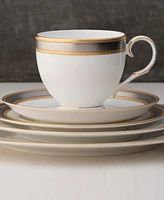 Noritake Brilliance Set of 4 Saucers, 6"