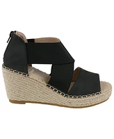 Gc Shoes Women's Tia Strappy Espadrille Wedge Sandals