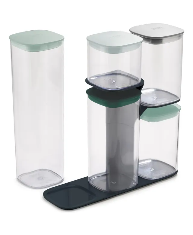 Joseph Joseph Podium 5-Piece Storage Container Set - Sage