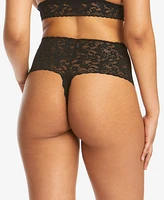 Hanky Panky Women's Retro Lace Crotchless Thong