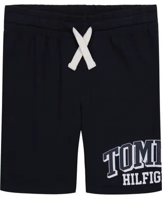 Tommy Hilfiger Little Boys Varsity Logo Knit Shorts