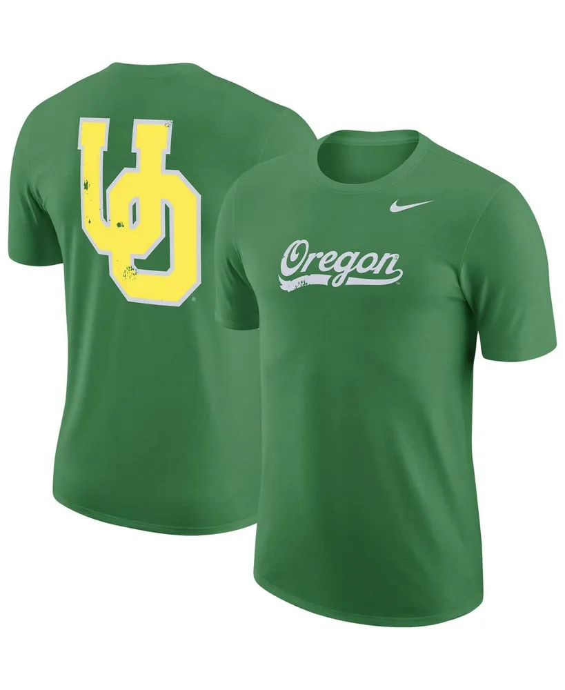 Men's Nike Green Oregon Ducks 2-Hit Vault Performance T-shirt