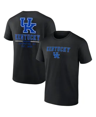 Men's Fanatics Black Kentucky Wildcats Game Day 2-Hit T-shirt