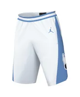 Men's Jordan White, Carolina Blue North Tar Heels Limited Retro Performance Shorts