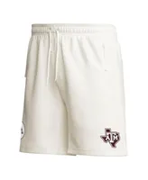 Men's adidas Cream Texas A&M Aggies Zero Dye Aeroready Shorts