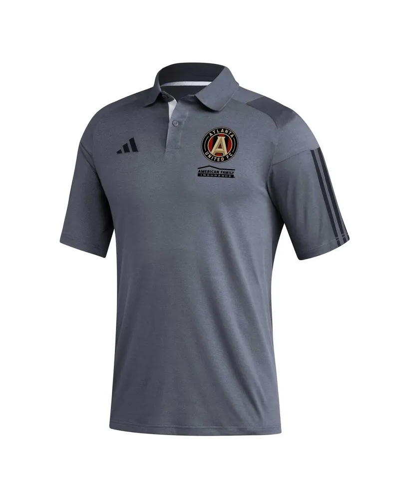 Men's adidas Gray Atlanta United Fc 2023 On-Field Training Polo Shirt