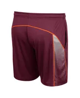 Men's Colosseum Maroon Virginia Tech Hokies Laws of Physics Shorts