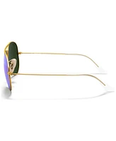 Ray-Ban Sunglasses, RB3025 Aviator Mirror