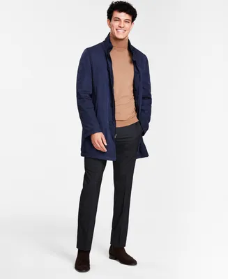 Calvin Klein Men's Slim-Fit Water-Resistant Overcoat