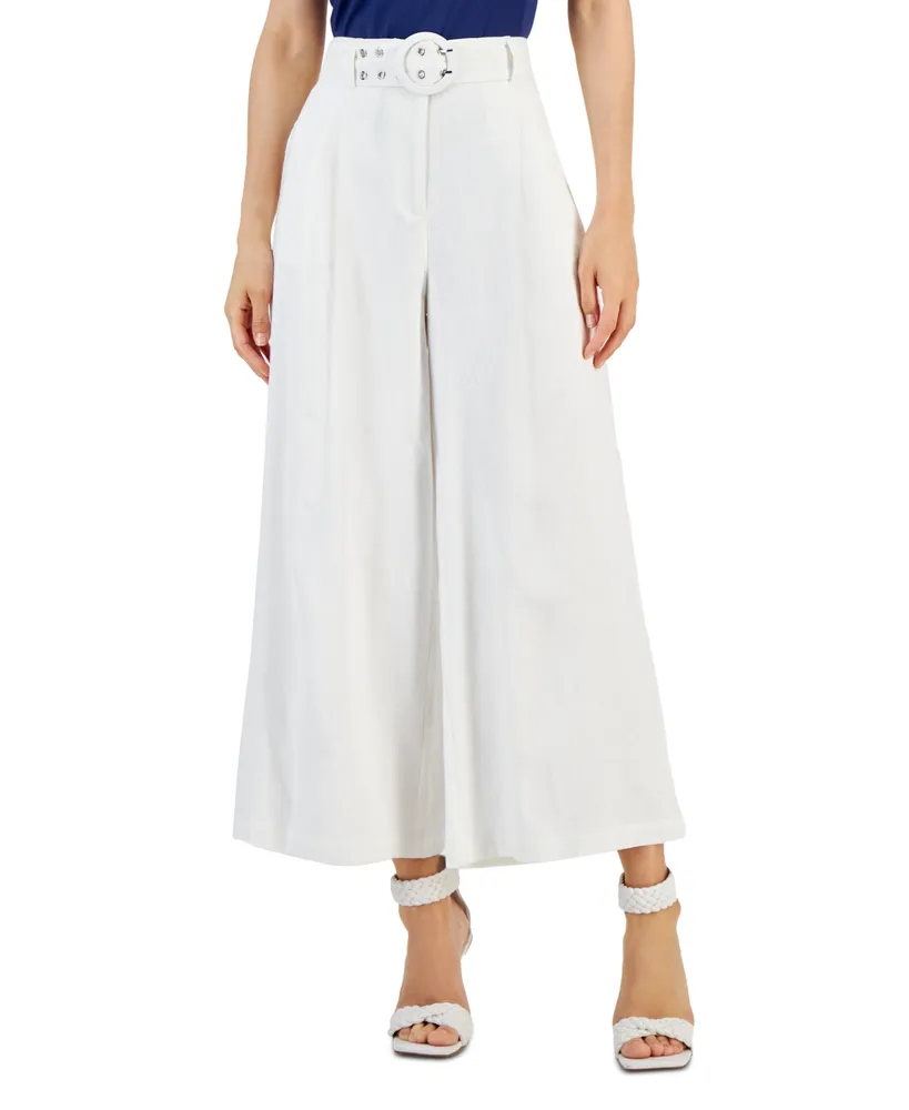 Charter Club Petite Wide-Leg Pants, Created for Macy's - Macy's